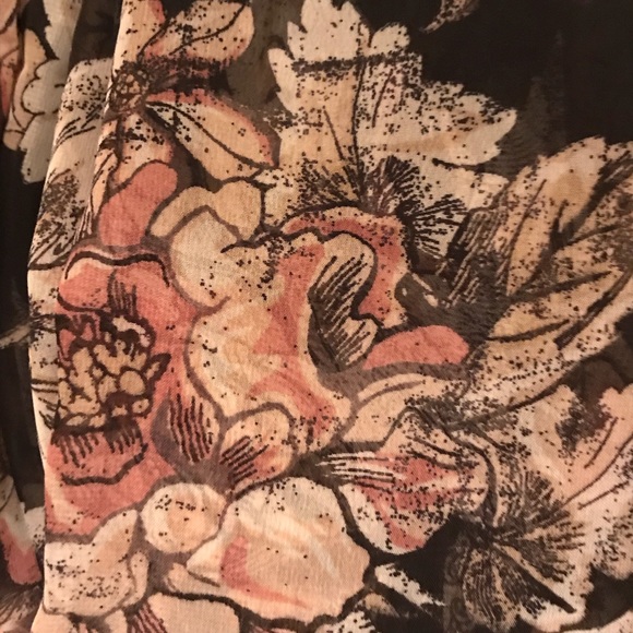 Cato Black Floral Velvet Bowling Bag - Picture 2 of 5